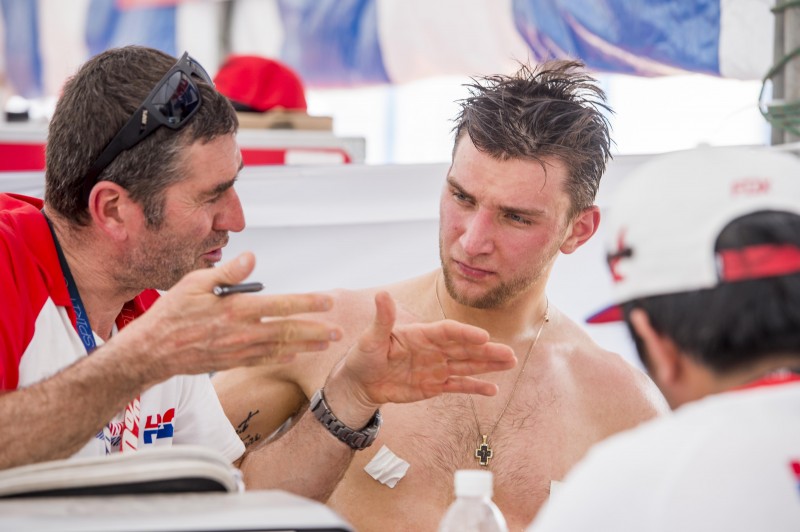 Evgeny Bobryshev and Jean Michel Bayle in Thailand