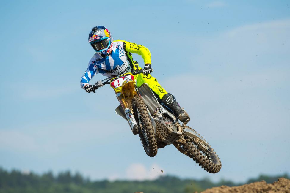 A pair of podium finishes for Roczen at Budds Creek will clinch his second career 450 Class title. Photo: Simon Cudby